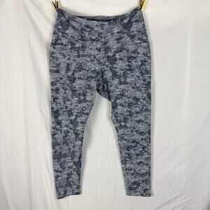 Calia Leggings Gray Mottled Women's XXL Wax32191 Active Wear Pockets Yoga
